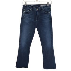 AG Adriano Goldschmied Jodi High Rise Slim Crop Flare Jeans Size 25